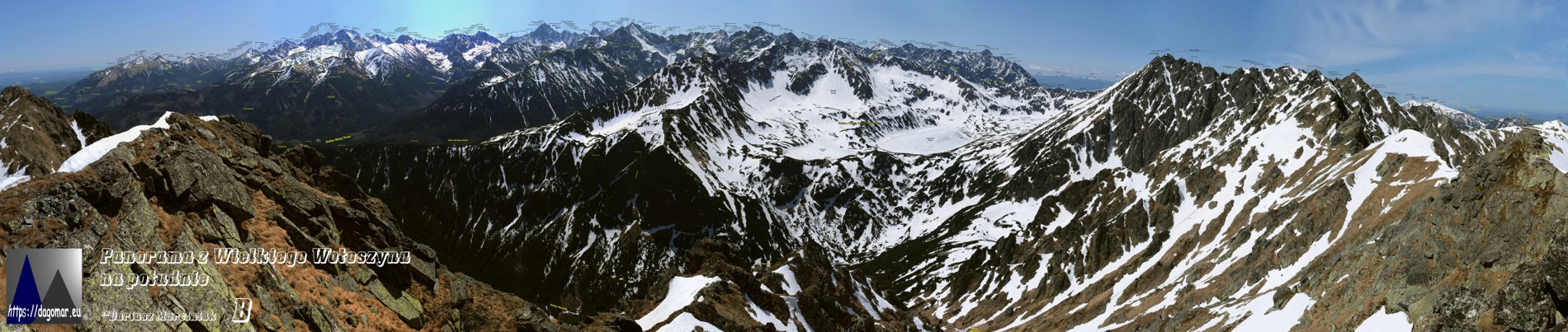 panorama z Wołoszyna